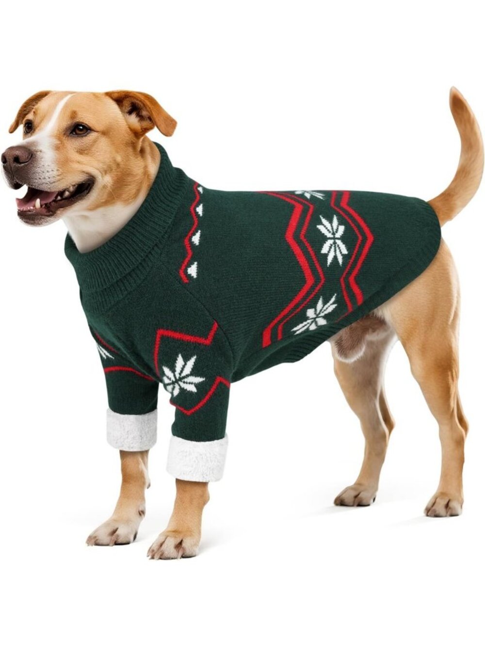 Cozy Dog Christmas Sweater - Festive Holiday Outfit for Large Dogs (2XL)